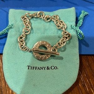 Tiffany sterling silver original toggle bracelet